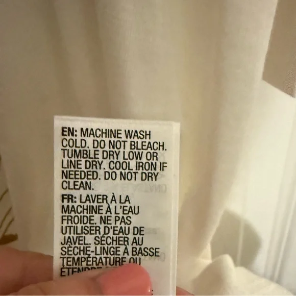 Roxy White Graphic Tank Top Size M - Picture 7 of 7